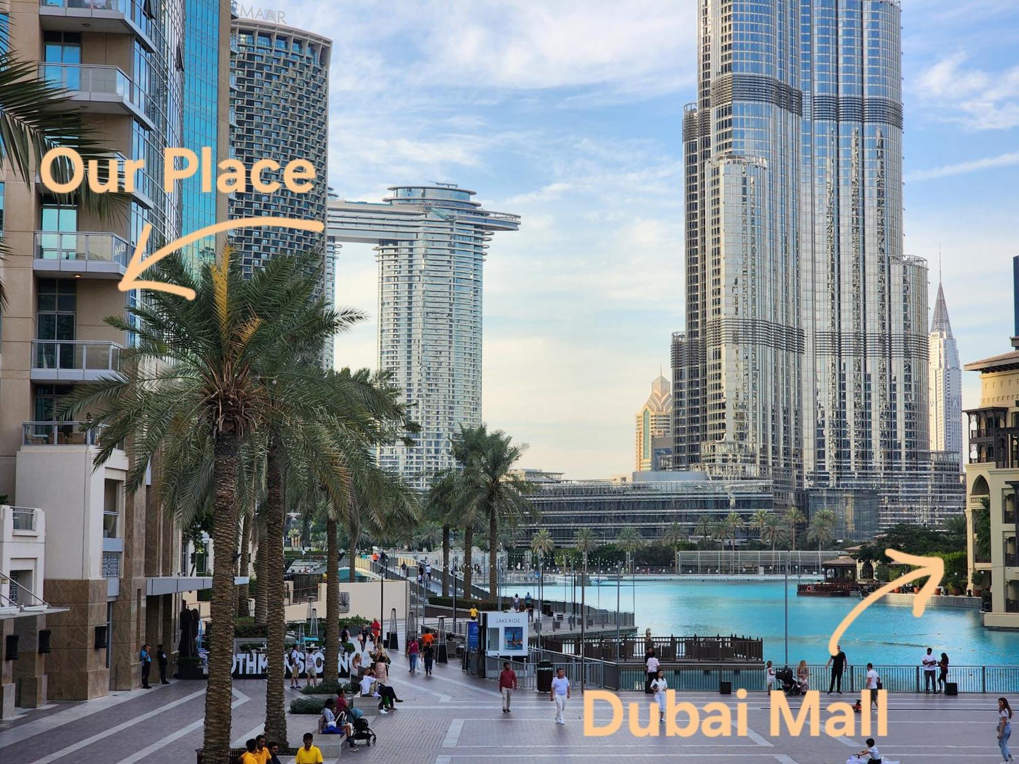 Downtown Oasis, Burj Khalifa Views, Luxury Amenities Lägenhet Dubai Exteriör bild